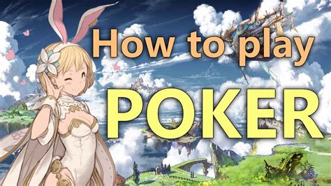 how to play poker in casino granblue